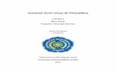 [ARTIKEL] Instalasi Arch Linux Di VirtualBox