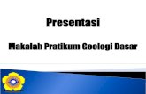 Presentasi Geologi Dasar Silvy Zahara