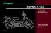 Parts Catalog Supra X 125 Series
