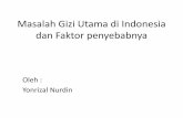 2-Masalah Gizi Utama Di Indonesia
