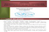 Laporan Penyelesaian Perda Rtrw Provinsi Dan Kabupatenkota Dalam Aspek Pemetaan