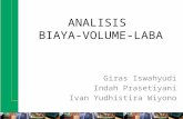 Presentasi Analisis Volume Laba 2 Bab