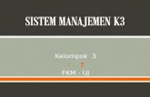 10. Sistem Manajemen K3