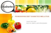 Penerapan Diet Diabetes Mellitus Pada Menu Harian