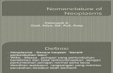 Nomenclature of Neoplasm