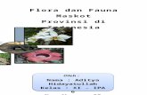 Maskot Flora Dan Fauna 33 Provinsi Di Indonesia