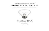 Pembahasan Soal SNMPTN 2012 Fisika IPA Kode 634 (Pak ANang)