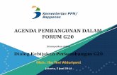 Presentasi Teni Bappenas - Dialog Kebijakan G20