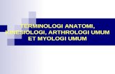 Terminologi Anatomi, Kinesiologi, Arthrologi Umum Et