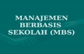 Manajemen Berbasis Sekolah (Mbs) 2