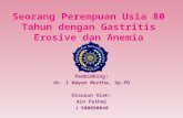 gastritis erosive+ anemi