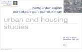 Kajian Kota Week 1.Intro (Urban & Housing)