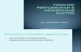 Fifiologi Pertumbuhan & Metabolisme Bakteri