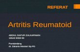 Slide Referat Artritis Rematoid Gafuran