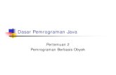 3. Dasar Pemrograman Java