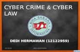 Presentasi Cyber Crime dan Cyber Law