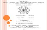 Case Report Anestesi spinal anestesi
