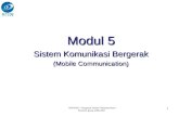 5 Sistem Komunikasi Bergerak