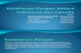 Ketahanan Pangan Antara Indonesia Dan Canada
