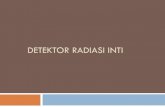 Detektor Radiasi Inti