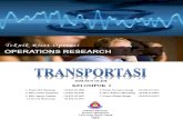 Operation Research - Transportasi