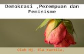 Demokrasi ,Perempuan Dan Feminisme