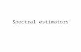 Spectral Estimators-Herlan D