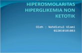 Hiperosmolaritas Hiperglikemia Non Ketotik