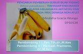 PENGARUH PEMBERIAN BUAH PISANG (Musa paradisiaca (.pptx