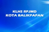 Laporan Hasil Asitensi Teknis KLHS Kota Balikpapan