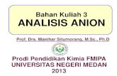 Kuliah 3 Analisis Anion (2013)