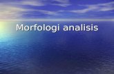 Morfologi analisis