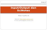 Scilab #2 - Input/Output Dan SciNotes
