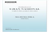 Soal Dan Pembahasan UN Matematika SMP 2012 Lengkap (2)
