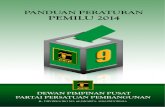 Buku Panduan Peraturan Pemilu 2014 PPP