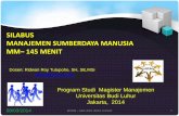 Silabus-msdm-mb-universitas Budiluhur 8 Maret 2014