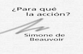 Beauvoir, Simone de - ¿Para qué la acción¿ [1944]