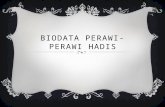 Biodata Perawi-perawi Hadis