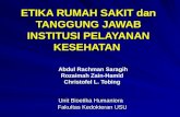Etika Rumah Sakit Dan Tanggung Jawab Institusi Pelayanan_k4