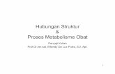 Fek 310 Slide Hubungan Struktur Proses Metabolisme Obat