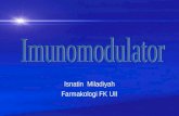 Dr. Isnatin M Imunomodulator 2009-2010