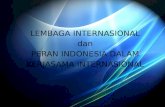 PERAN INDONESIA DALAM LEMBAGA INTERNASIONAL IX SMP