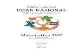 Pembahasan Soal UN Matematika SMP 2012 (10 Paket)