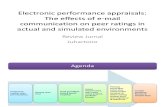 1. Electronic Performance Appraisals