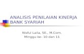 Analisis Penilaian Kinerja Lembaga Keuangan Syariah- Week 11