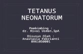 Referat Tetanus Neonatorum