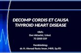 Decomp Cordis Ecausa Thyroid Heart Disease