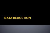 Data Reduction