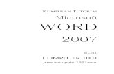 eBook MS Word 2007 - Computer1001dotCom