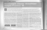 Membangun Cluster Virtualisasi Dengan Proxmox Ve